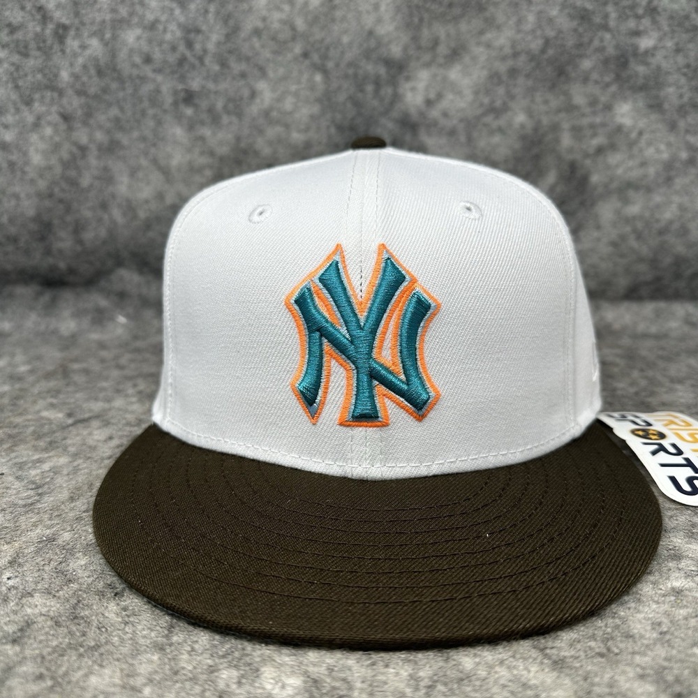 New York Yankees Hat Cap Fitted Mens 7 1/2 New Era 5950 Digital Haven MLB Subway